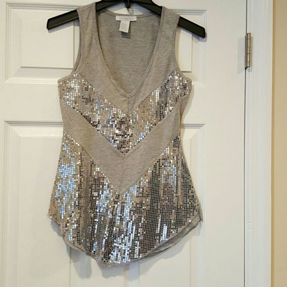 Charlotte Russe Tops - Charlottet Russe Sequence Tank Top